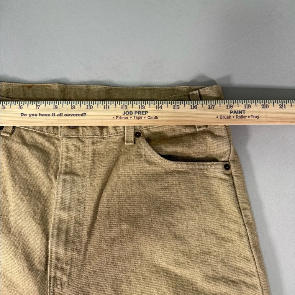 Vintage Levi’s‎ 550 Orange Tab USA Made Jeans 36x34 Fits 36x32 Beige 90s